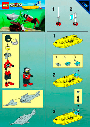 BUILDING INSTRUCTION 6555 IN