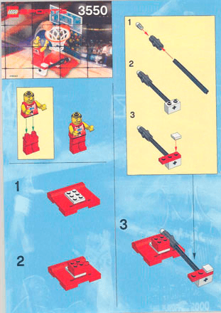 BUILDING INSTRUCTION  3550 IN
