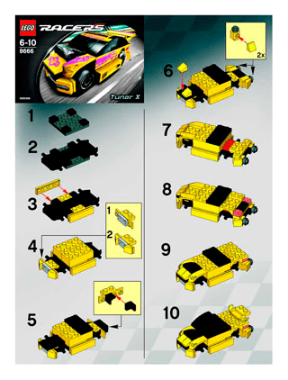 BUILDING INSTRUCTION 8666