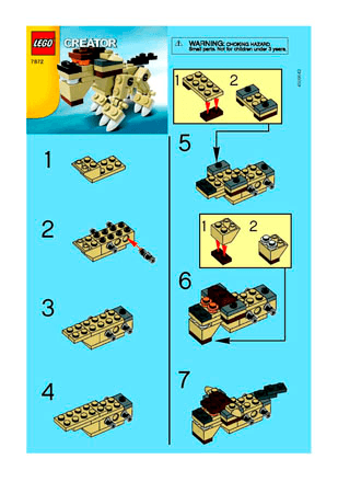 BUILD. INSTR. 2001 7872 1/1