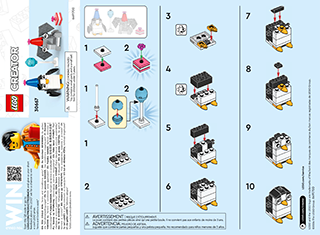 Building instructions · US Letter